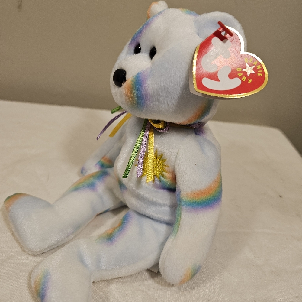 {RARE} CHEERY Ty Beanie Babies Retired With Errors on tag